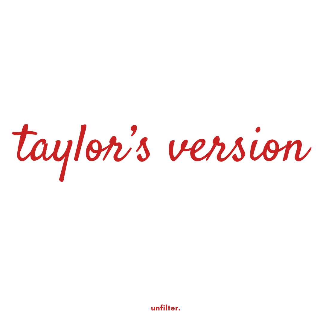 Taylor's version White Tote Bag
