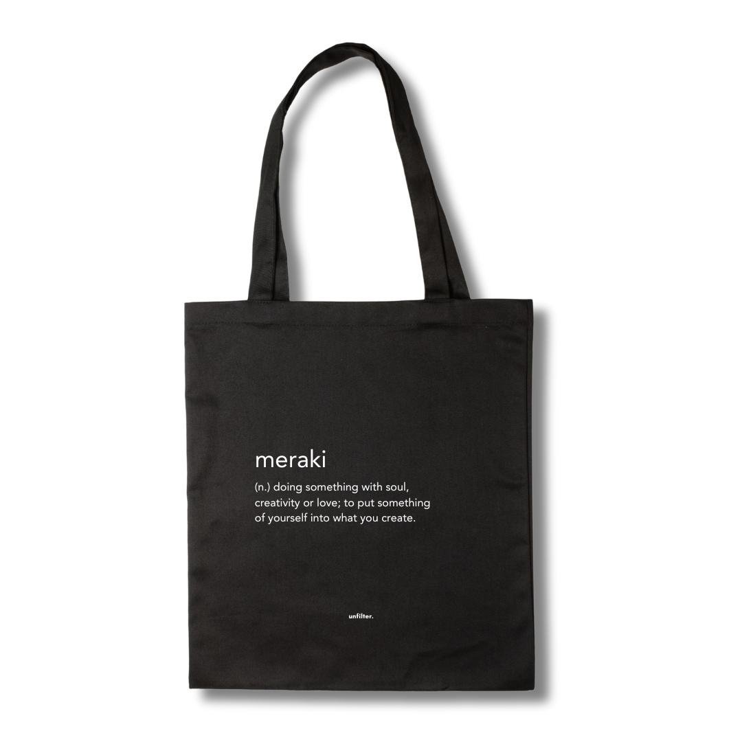 Meraki Tote Bag